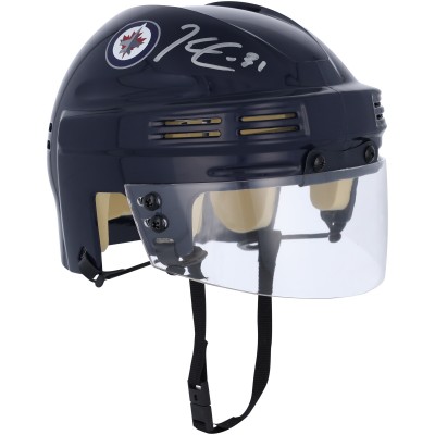 Kyle Connor Winnipeg Jets Autographed Fanatics Authentic Navy Mini Helmet