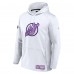 Толстовка New Jersey Devils Fanatics White Authentic Pro Hockey Fights Cancer