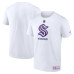 Seattle Kraken Fanatics White 2024 Hockey Fights Cancer T-Shirt Seattle Kraken Fanatics White 2024 Hockey Fights Cancer T-Shirt
