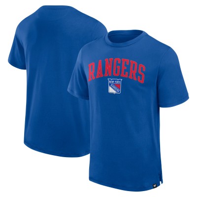 New York Rangers Fanatics Royal Elevated Pima T-Shirt