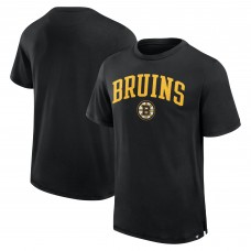 Футболка Boston Bruins Fanatics Black Elevated Pima