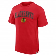 Футболка Chicago Blackhawks Fanatics Elevated Pima - Red