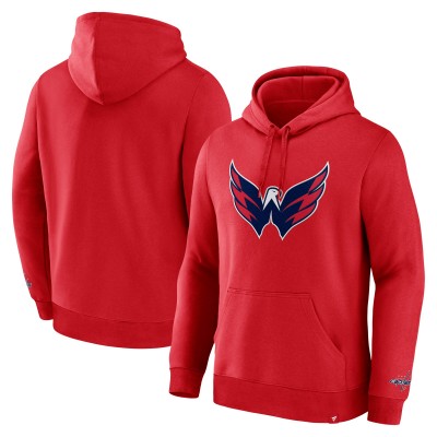 Толстовка Washington Capitals Fanatics Red Elevated