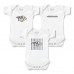 Newborn & Малышам Nashville Predators Chad & Jake White Three-Pack Bodysuit Set