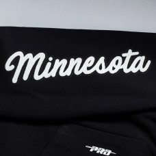 Толстовка Minnesota Wild Pro Standard Black Paint the City
