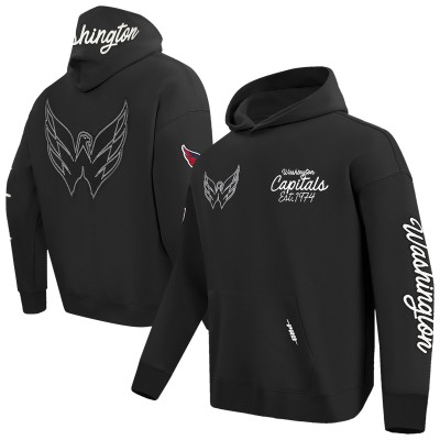 Толстовка Washington Capitals Pro Standard Paint the City - Black