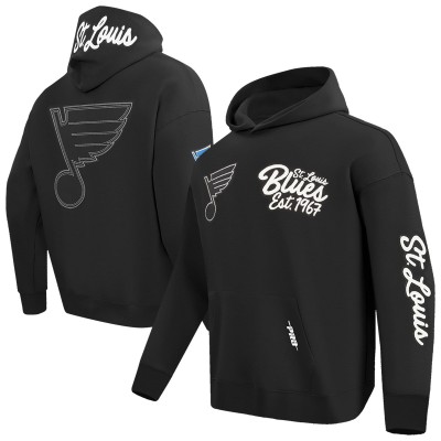 Толстовка St. Louis Blues Pro Standard Paint the City - Black