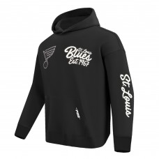 Толстовка St. Louis Blues Pro Standard Paint the City - Black