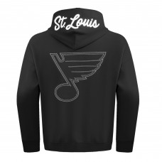 Толстовка St. Louis Blues Pro Standard Paint the City - Black