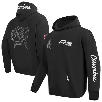 Толстовка Columbus Blue Jackets Pro Standard Paint the City - Black