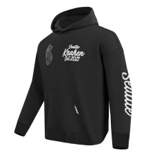 Seattle Kraken Pro Standard Black Paint the City Pullover Hoodie