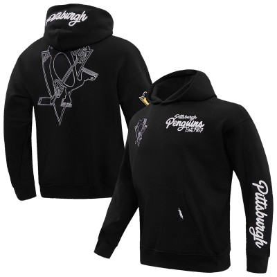 Толстовка Pittsburgh Penguins Pro Standard Black Paint the City