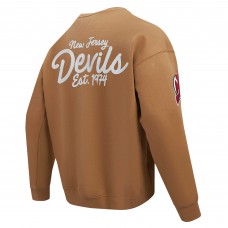 Кофта New Jersey Devils Pro Standard Brown Paint the City