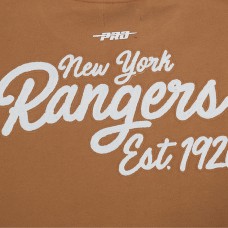 Кофта New York Rangers Pro Standard Brown Paint the City Кофта New York Rangers Pro Standard Brown Paint the City