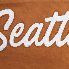 Seattle Kraken Pro Standard Brown Paint the City Pullover Sweatshirt