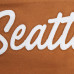 Seattle Kraken Pro Standard Brown Paint the City Pullover Sweatshirt