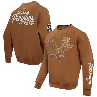 Кофта Pittsburgh Penguins Pro Standard Brown Paint the City