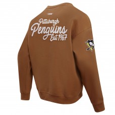 Кофта Pittsburgh Penguins Pro Standard Brown Paint the City