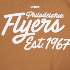 Кофта Philadelphia Flyers Pro Standard Brown Paint the City Кофта Philadelphia Flyers Pro Standard Brown Paint the City
