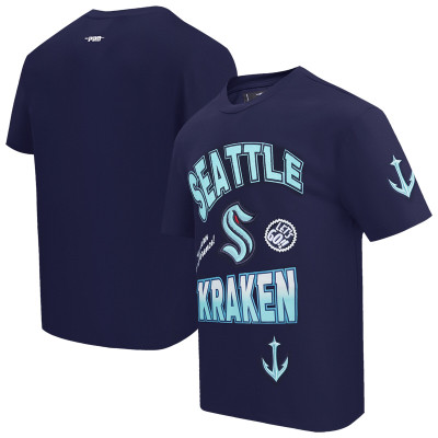 Seattle Kraken Pro Standard Deep Sea Blue Turn It Up T-Shirt