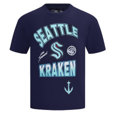 Seattle Kraken Pro Standard Deep Sea Blue Turn It Up T-Shirt