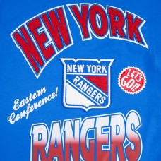 New York Rangers Pro Standard Blue Turn It Up T-Shirt New York Rangers Pro Standard Blue Turn It Up T-Shirt