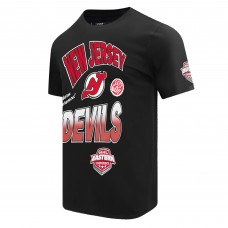 Футболка New Jersey Devils Pro Standard Black Turn It Up