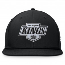 Los Angeles Kings Fanatics Black Primary Logo Snapback Hat