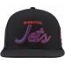 Winnipeg Jets Mitchell & Ness Black Core Team Script 2.0 Snapback Hat