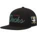 Бейсболка Anaheim Ducks Mitchell & Ness Black Core Team Script 2.0