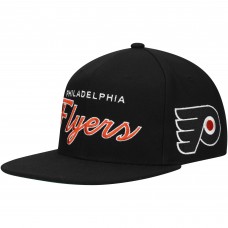 Бейсболка Philadelphia Flyers Mitchell & Ness Core Team Script 2.0 - Black