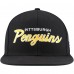 Бейсболка Pittsburgh Penguins Mitchell & Ness Black Core Team Script 2.0