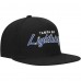 Tampa Bay Lightning Mitchell & Ness Black Core Team Script 2.0 Snapback Hat