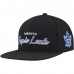 Toronto Maple Leafs Mitchell & Ness Black Core Team Script 2.0 Snapback Hat