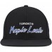 Toronto Maple Leafs Mitchell & Ness Black Core Team Script 2.0 Snapback Hat