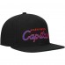 Washington Capitals Mitchell & Ness Black Core Team Script 2.0 Snapback Hat