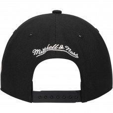 Бейсболка Carolina Hurricanes Mitchell & Ness Black Core Team Script 2.0