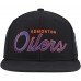 Бейсболка Edmonton Oilers Mitchell & Ness Core Team Script 2.0 - Black