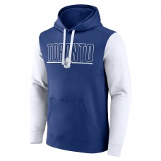 Толстовка Toronto Maple Leafs Logo Athletic Blue Deliver Fleece