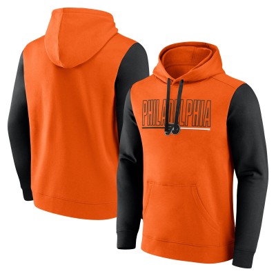 Толстовка Philadelphia Flyers Logo Athletic Orange Deliver Fleece