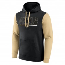 Толстовка Vegas Golden Knights Logo Athletic Black Deliver Fleece