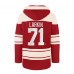 Толстовка Dylan Larkin Detroit Red Wings 47 Captain Patch Player Name & Number Lacer - Red