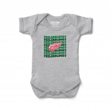 Боди Detroit Red Wings Chad & Jake Infant Feeling Lucky - Heather Gray