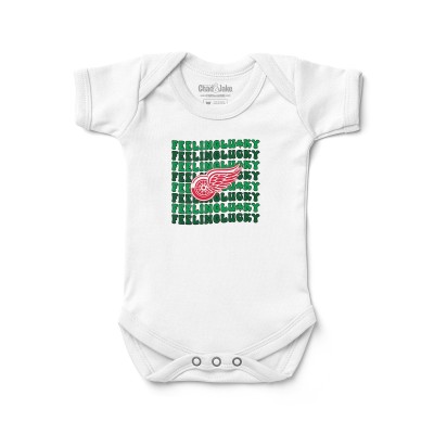 Боди Detroit Red Wings Chad & Jake Infant Feeling Lucky - White