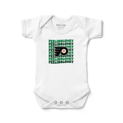 Боди Philadelphia Flyers Chad & Jake Infant Feeling Lucky - White