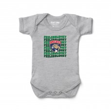 Florida Panthers Chad & Jake Infant Feeling Lucky Bodysuit - Heather Gray