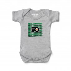 Боди Philadelphia Flyers Chad & Jake Newborn Feeling Lucky - Heather Gray