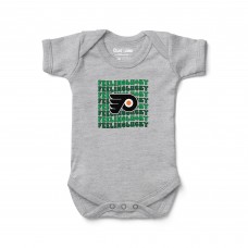 Боди Philadelphia Flyers Chad & Jake Newborn Feeling Lucky - Heather Gray
