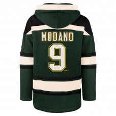 Dallas Stars Mike Modano 47 Green Retired Player Name & Number Lacer Pullover Hoodie