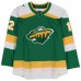 Игровая джерси Matthew Boldy Minnesota Wild Autographed Fanatics Authentic 2023-24 Green Alternate adidas Authentic